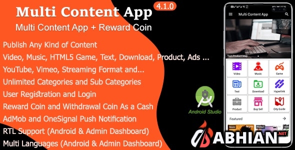 Multi Content App