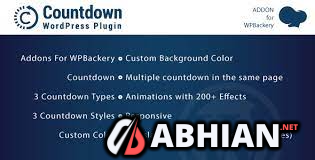 Countdown - Addons for WpBakery Page Builder WordPress Plugin