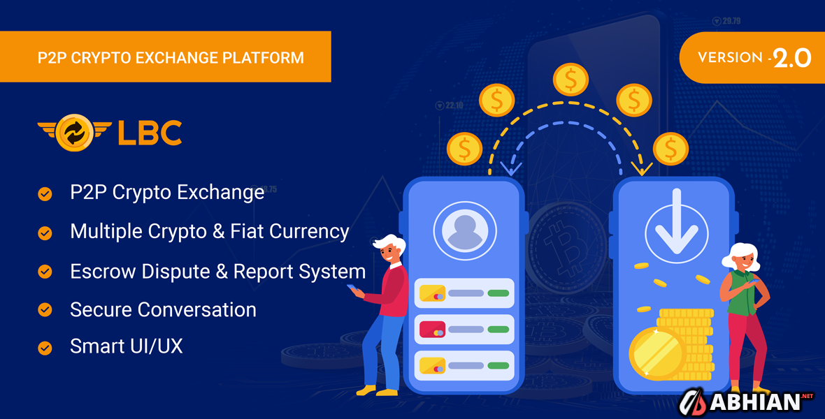 LBC - P2P Crypto Exchange Platform