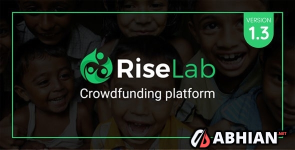 RiseLab - Crowdfunding Platform Nulled