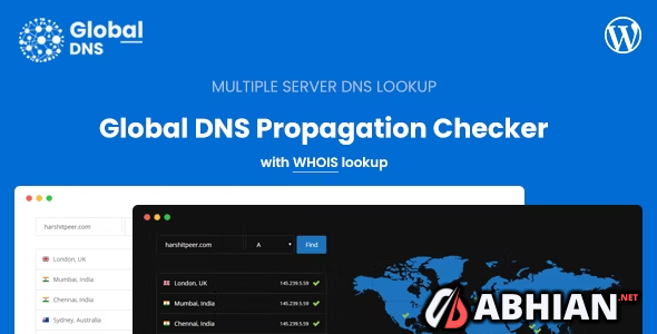 Global DNS v2.1.0 - Multiple Server - DNS Propagation Checker - WP Plugin Nulled