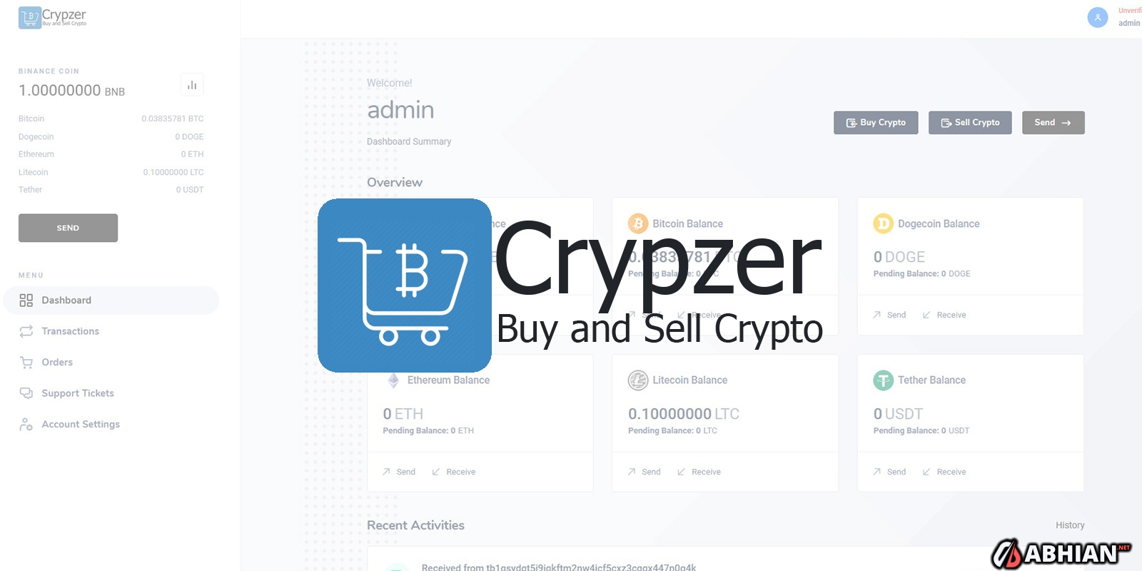 Crypzer - Buy and Sell Crypto Currency