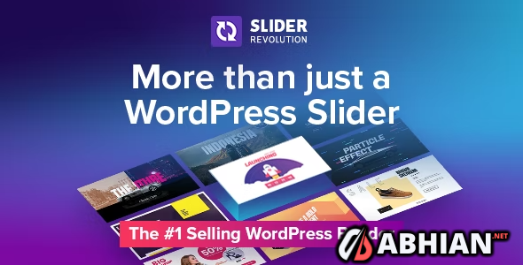 Slider Revolution  – More Than Just a WordPress Slider + Addons