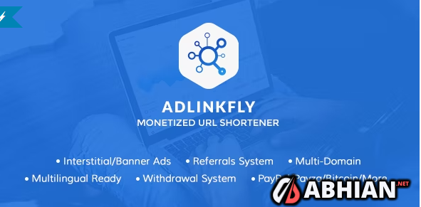 AdLinkFly - Monetized URL Shortener Nulled