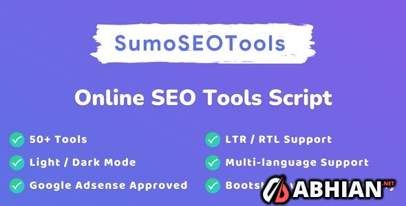 SumoSEOTools - Online SEO Tools Script | nulled