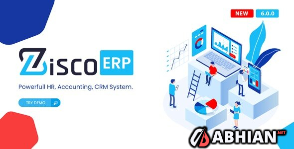 ZiscoERP - Powerful HR, Accounting, CRM System | nulled