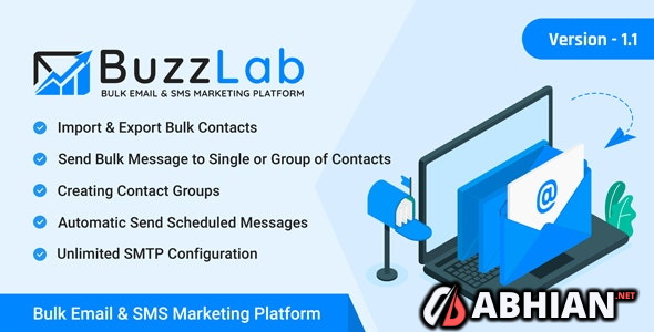 BuzzLab - Bulk Email And SMS Marketing Platform | NULLED