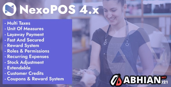 NexoPOS - POS, CRM & Inventory Manager
