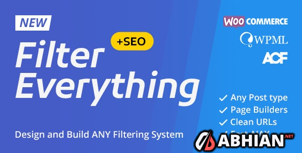 Filter Everything - WordPress & WooCommerce products Filter