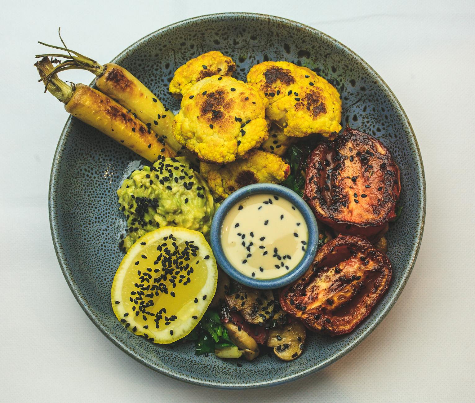 Buddha Bowl with Tahini Dressing